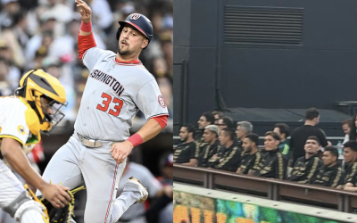 FUTBOLISTAS DE MÉXICO SE ESCAPAN A VER UN PARTIDO DE LAS GRANDES LIGAS DE BEISBOL